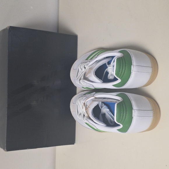 Adidas Samba ADV White/Green/Gum Sneakers Size Men's 9.5/Women's 10.5 JP8522 New - Picture 6 of 9